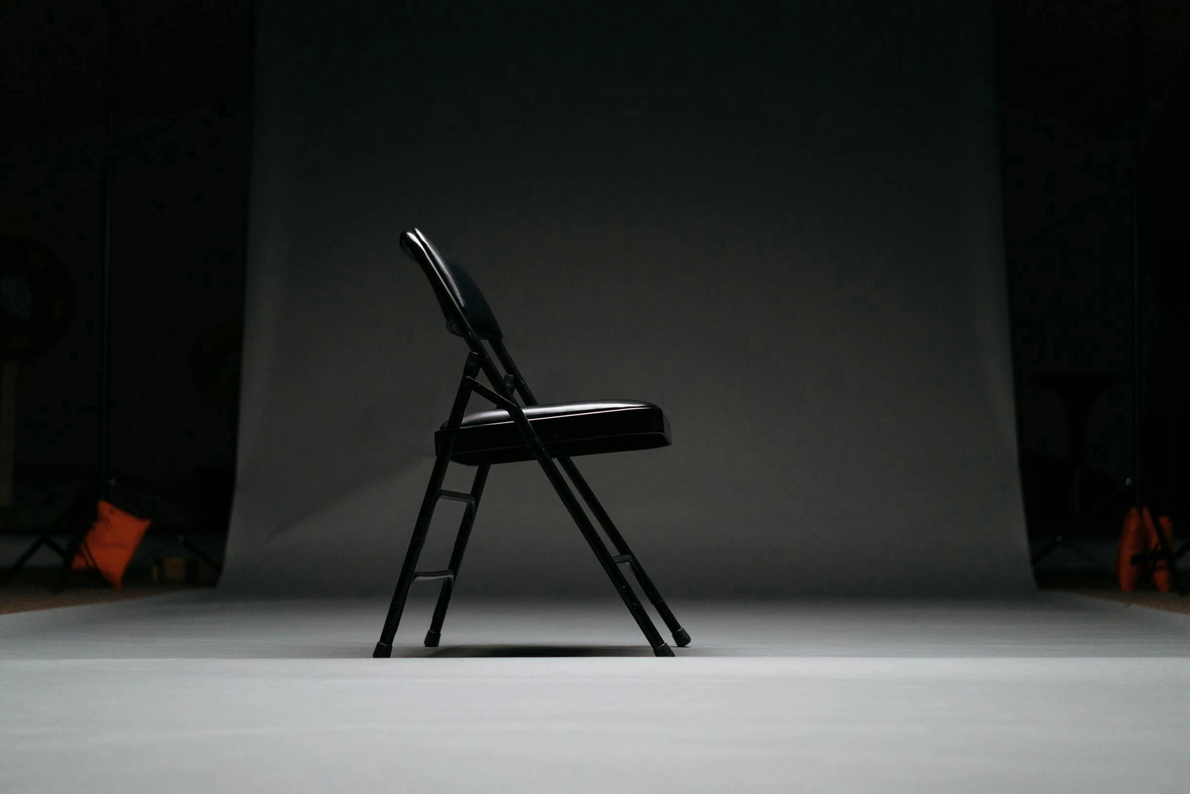 Chair in a studio